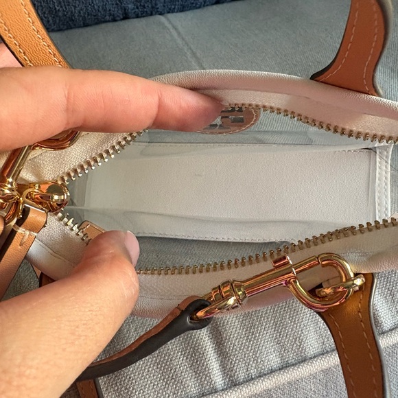 Tory Burch Clear Ella Mini Tote - Picture 3 of 4